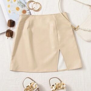 Tan skirt